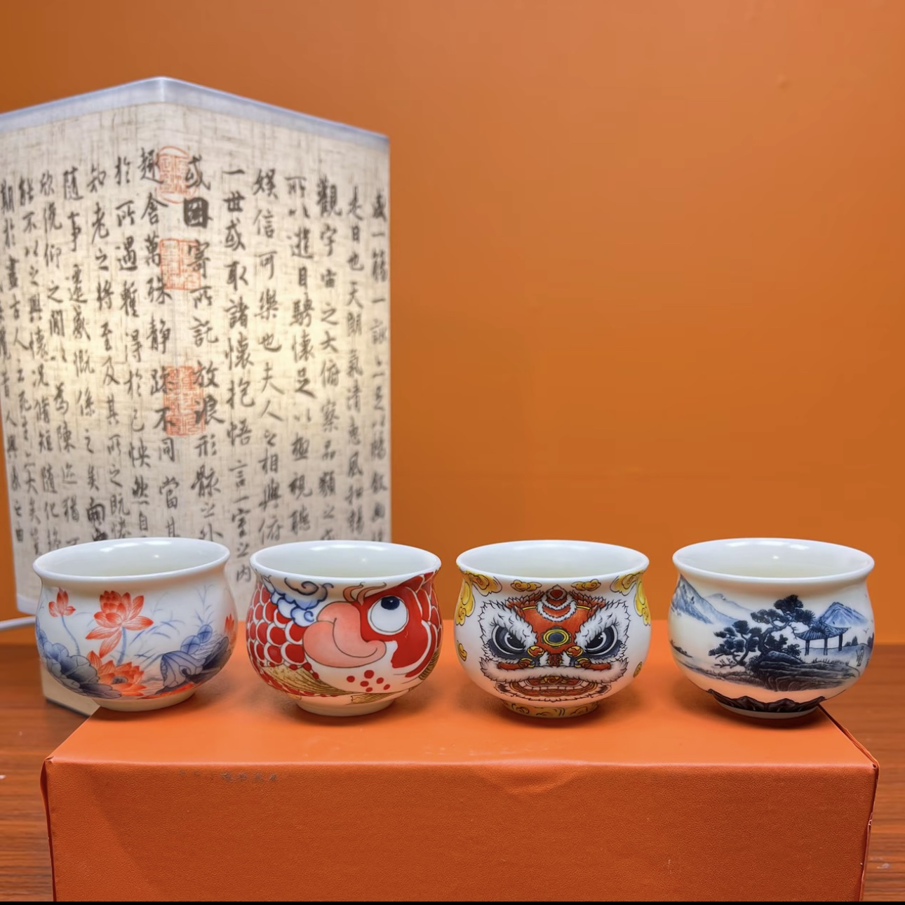 茶具茶杯国礼瓷陶瓷主人杯个人专用单个功夫品茗杯茶盏