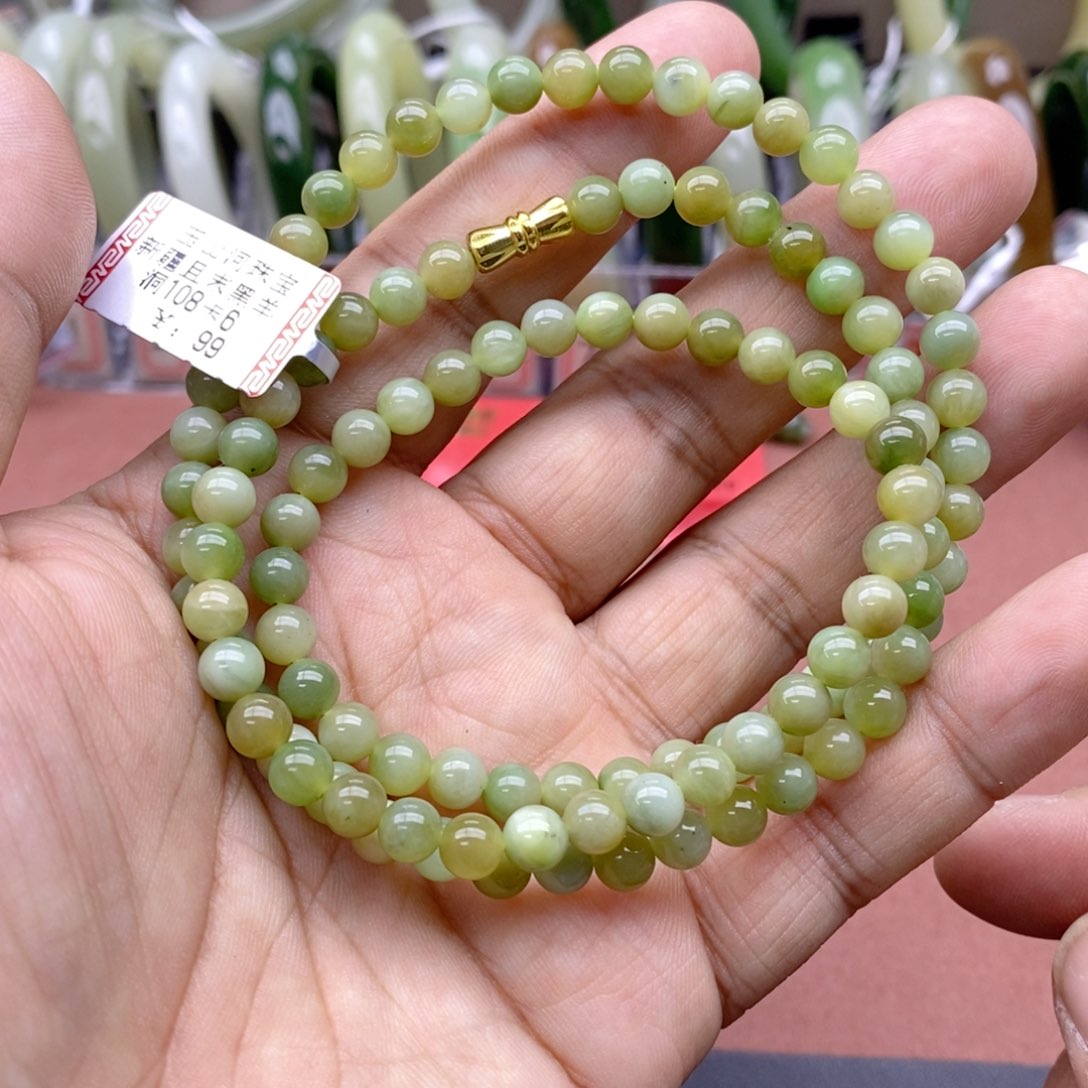项链未镶嵌和田玉卡6