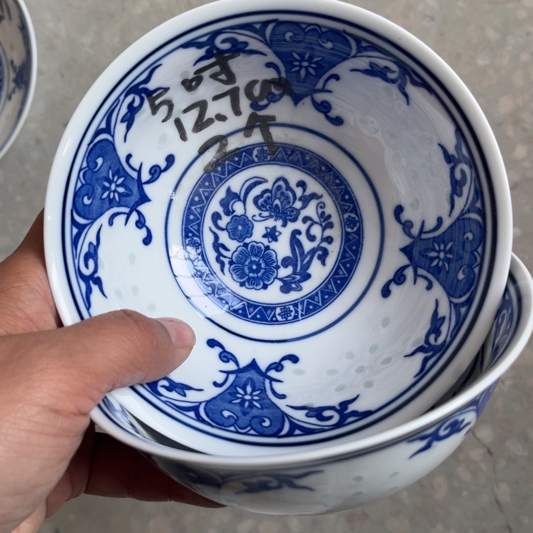 瓷片景德镇高温细白瓷餐具