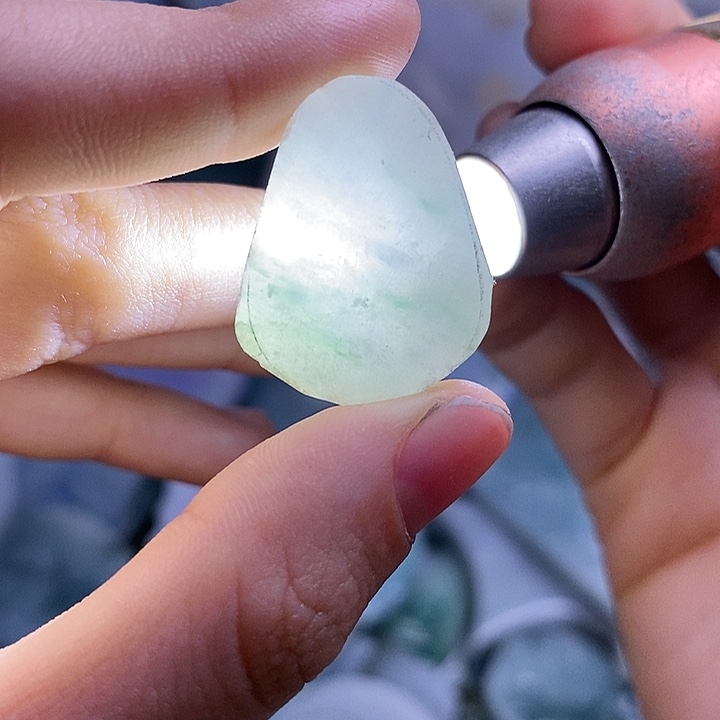 翡翠裸石纯天然翡翠