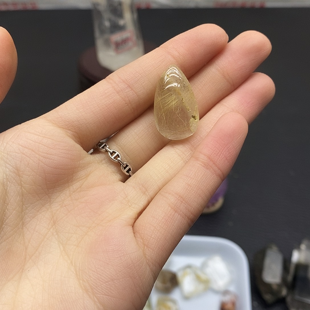水晶未镶嵌珠宝半成品242水晶石