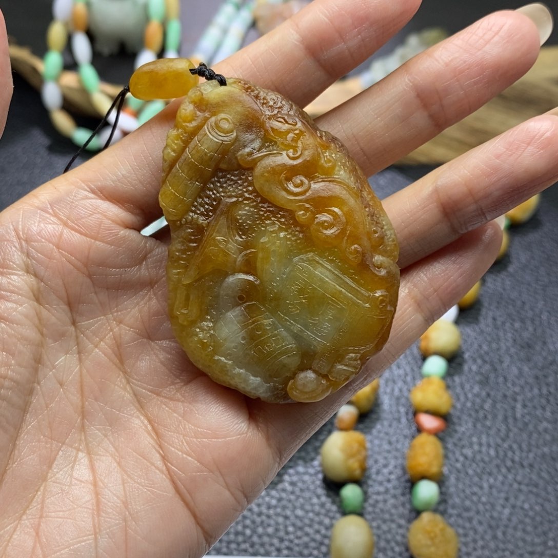 定制翡翠未镶嵌1****.八破图