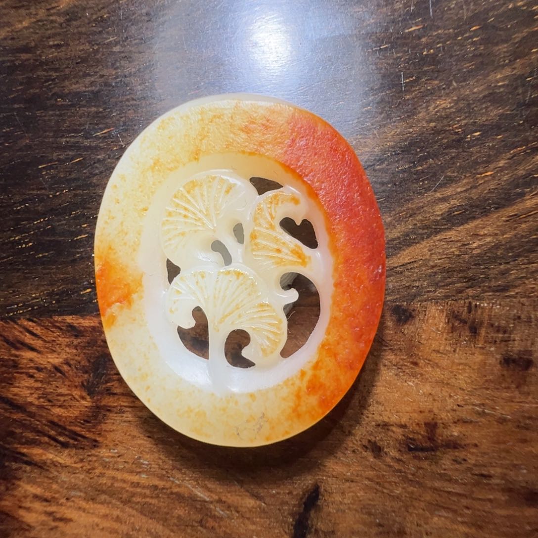 和田玉吊坠(不含链)未镶嵌