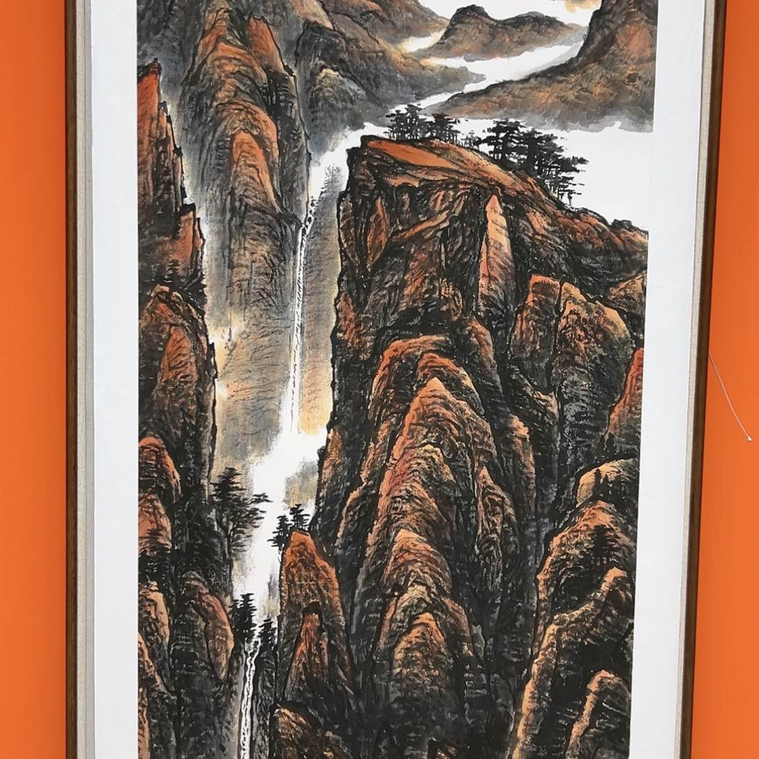 国画孙立芳展览原作