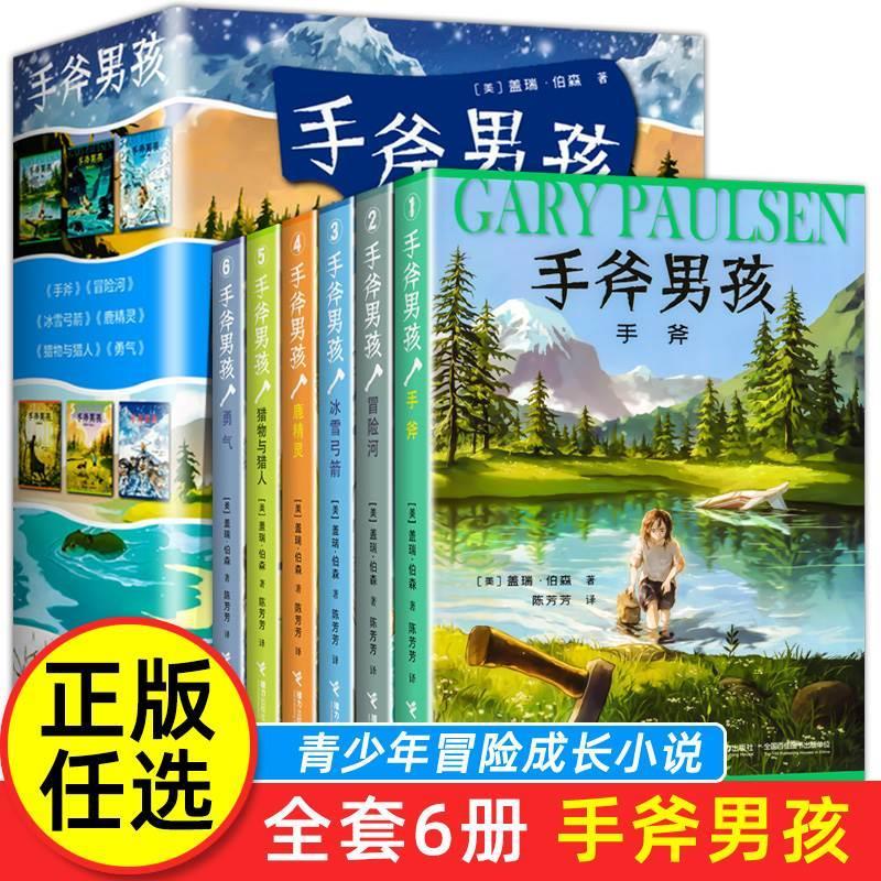 手斧男孩系列全套6册纽伯瑞儿童文学奖作品 经典儿童冒险小说 三