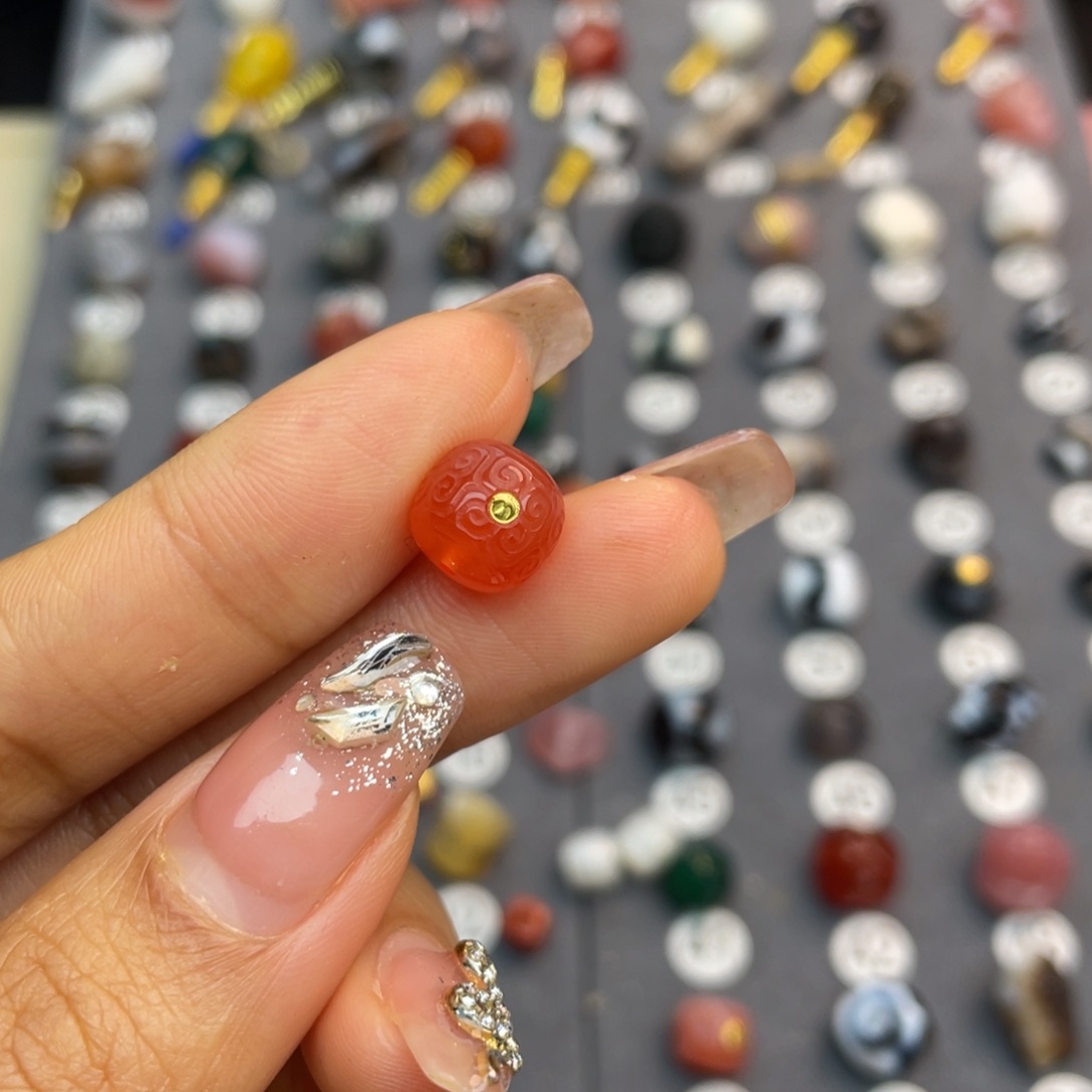 玛瑙/玉髓配饰合金