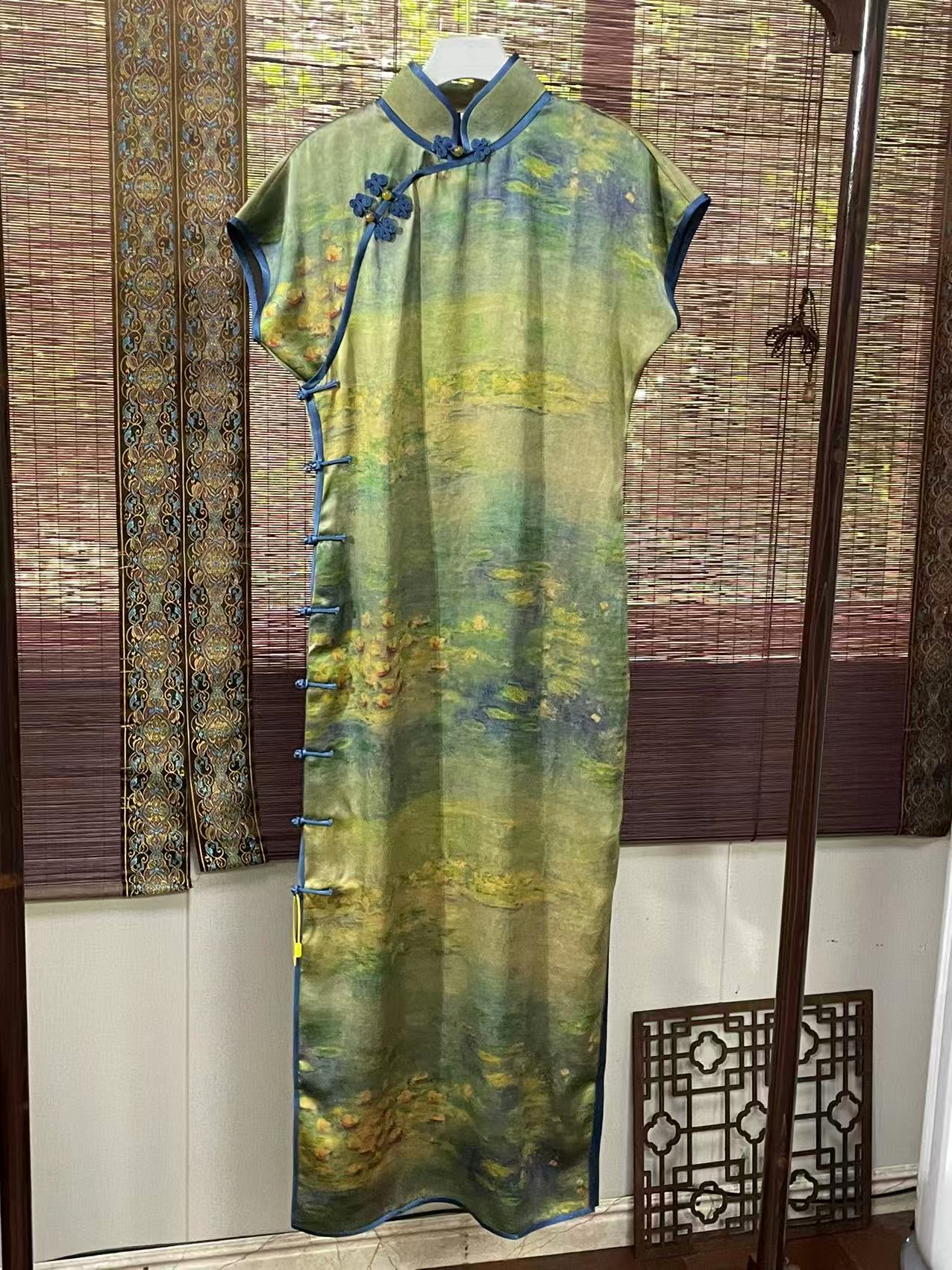 蝴蝶小花扣清新油画小皮子
