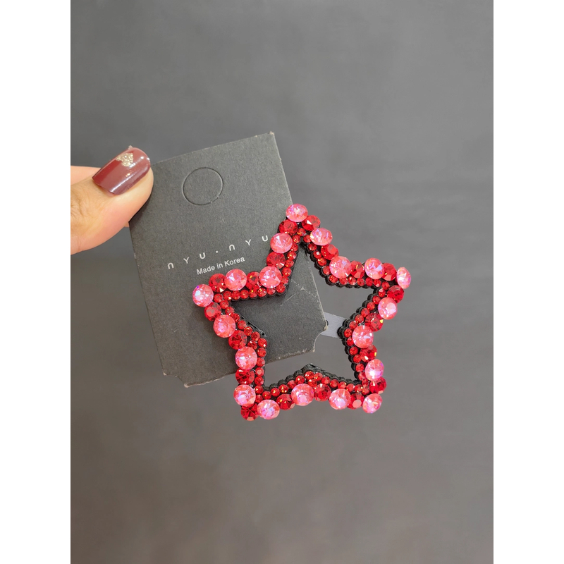 韩国s家水晶bb夹高端发夹网红爆款发卡刘海夹轻奢碎发夹侧边发夹