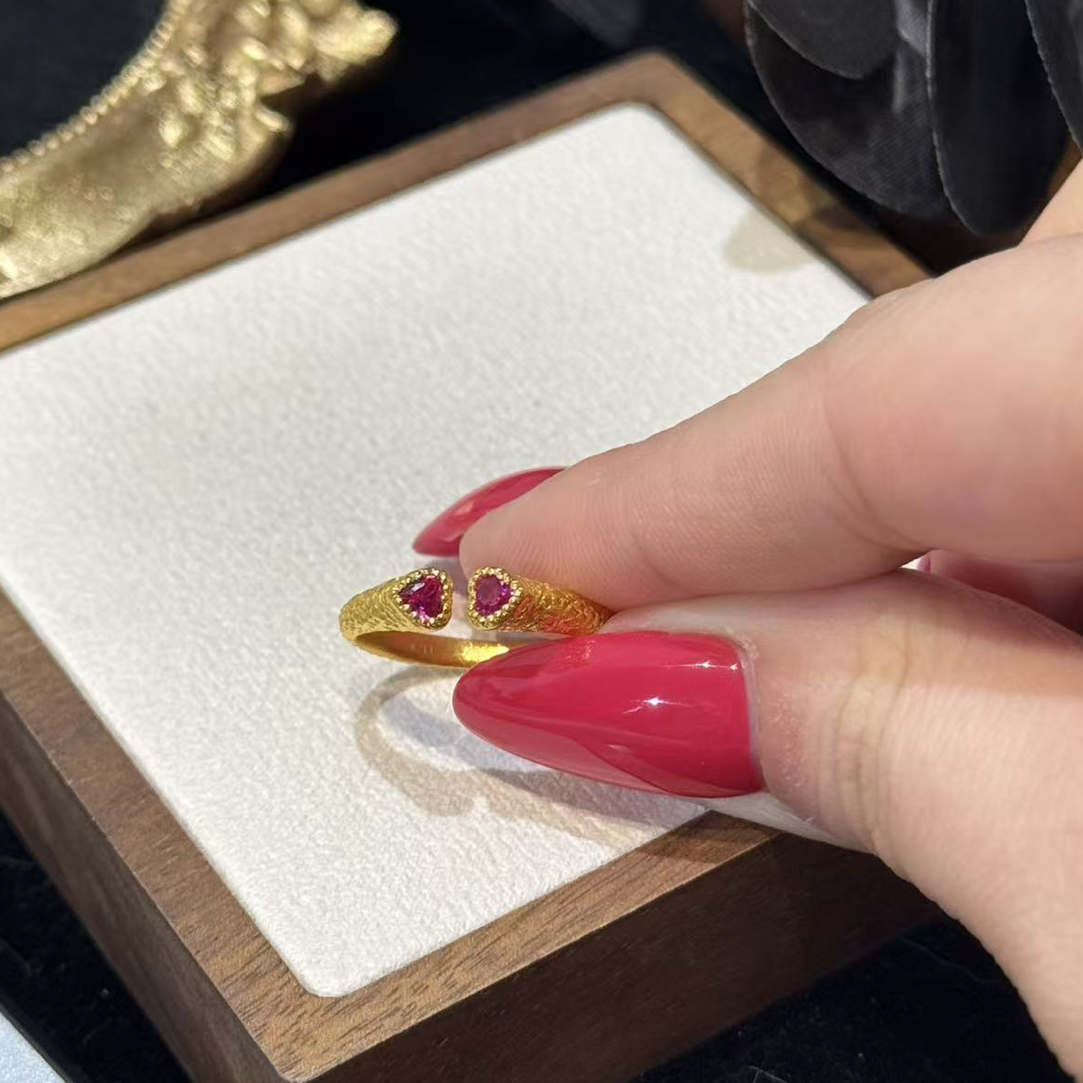 足金999 黄金5G工艺 戒指