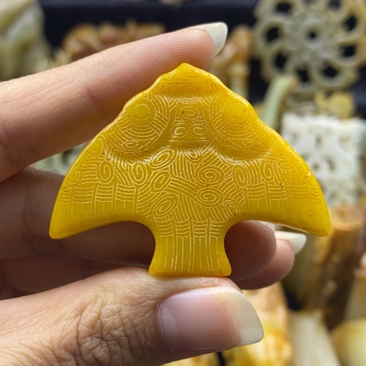 和田玉颈饰未镶嵌37