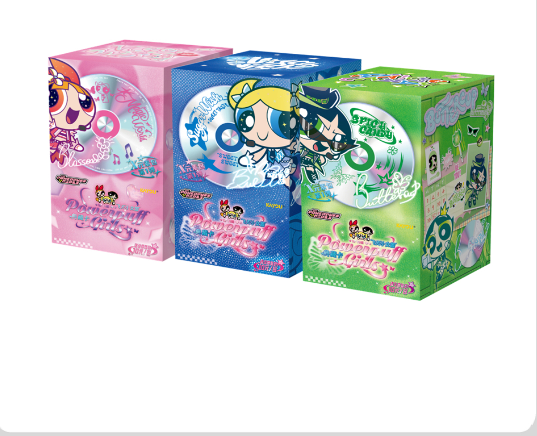 卡游【玩法合集】飞天小女警典藏卡-X元素包-第1弹10米包