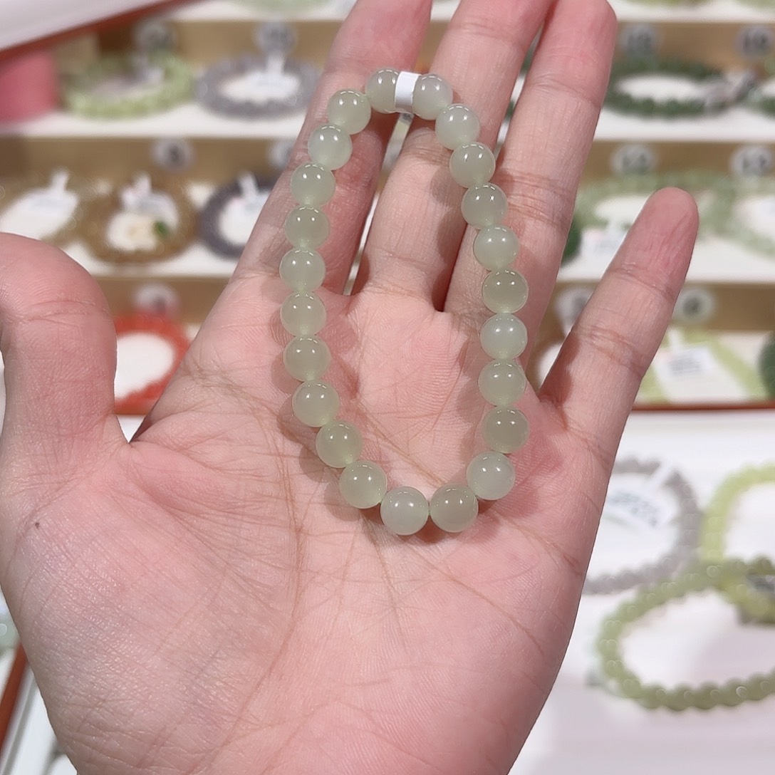 和田玉手链未镶嵌