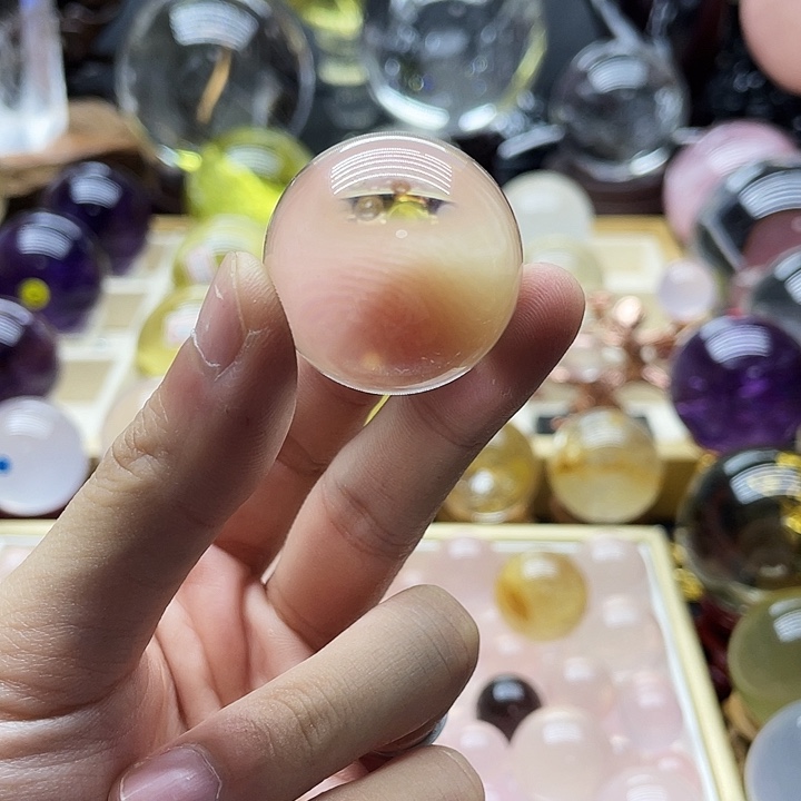 君***神水晶珠宝半成品未镶嵌A196