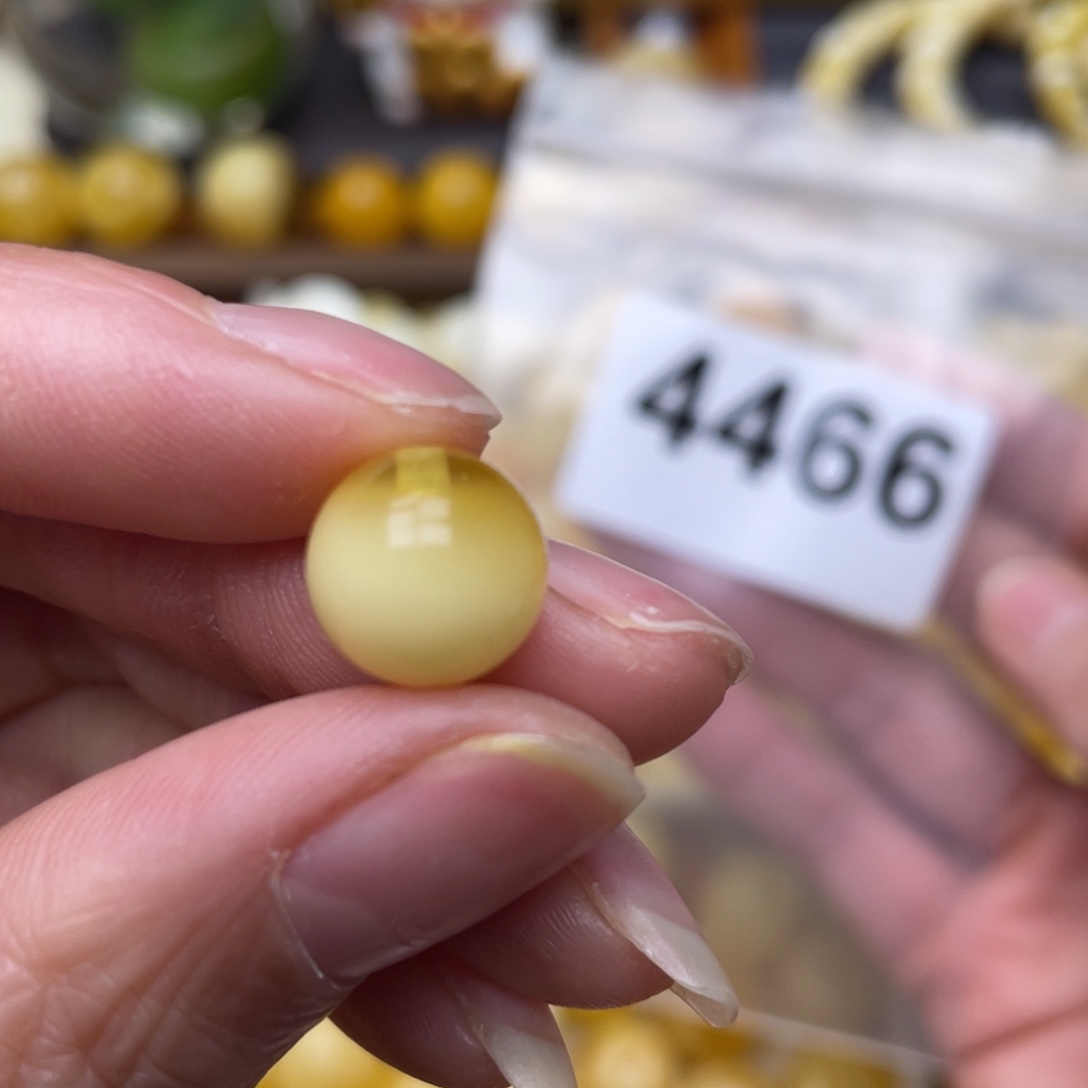 蜜蜡珠宝奇石未镶嵌小坑➕粉10.8