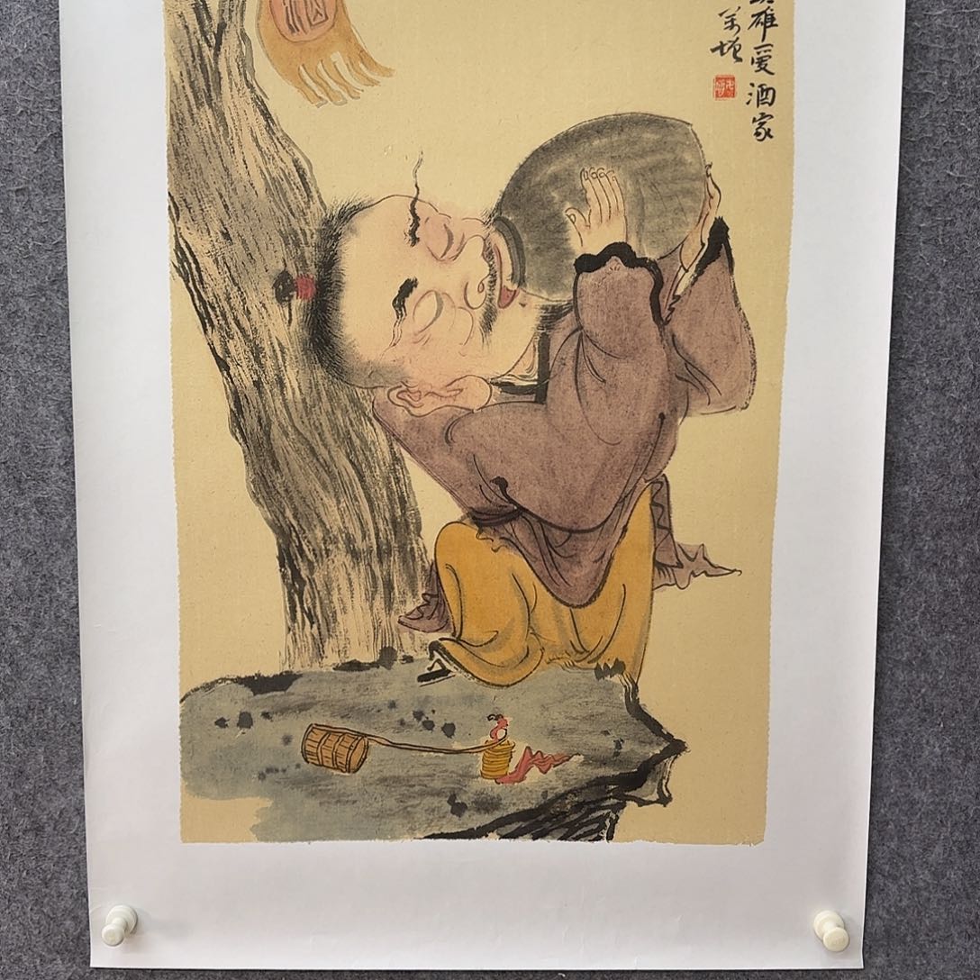 国画夏日必备一条围巾