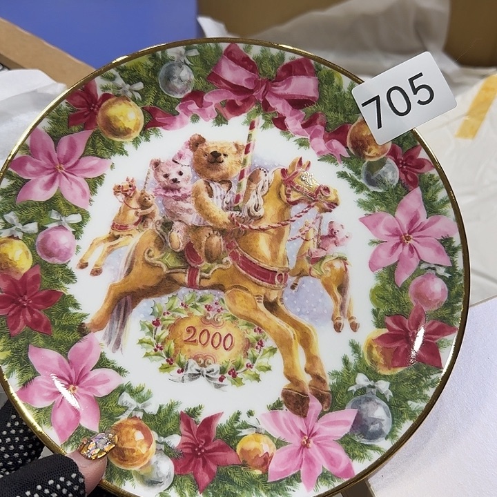 瓷片很好看的盘子