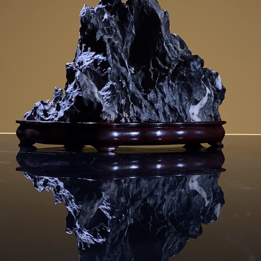 英德石天然原石一方