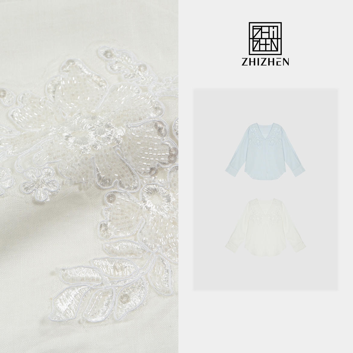 夏季新款花边宽松衬衫【汪泉】