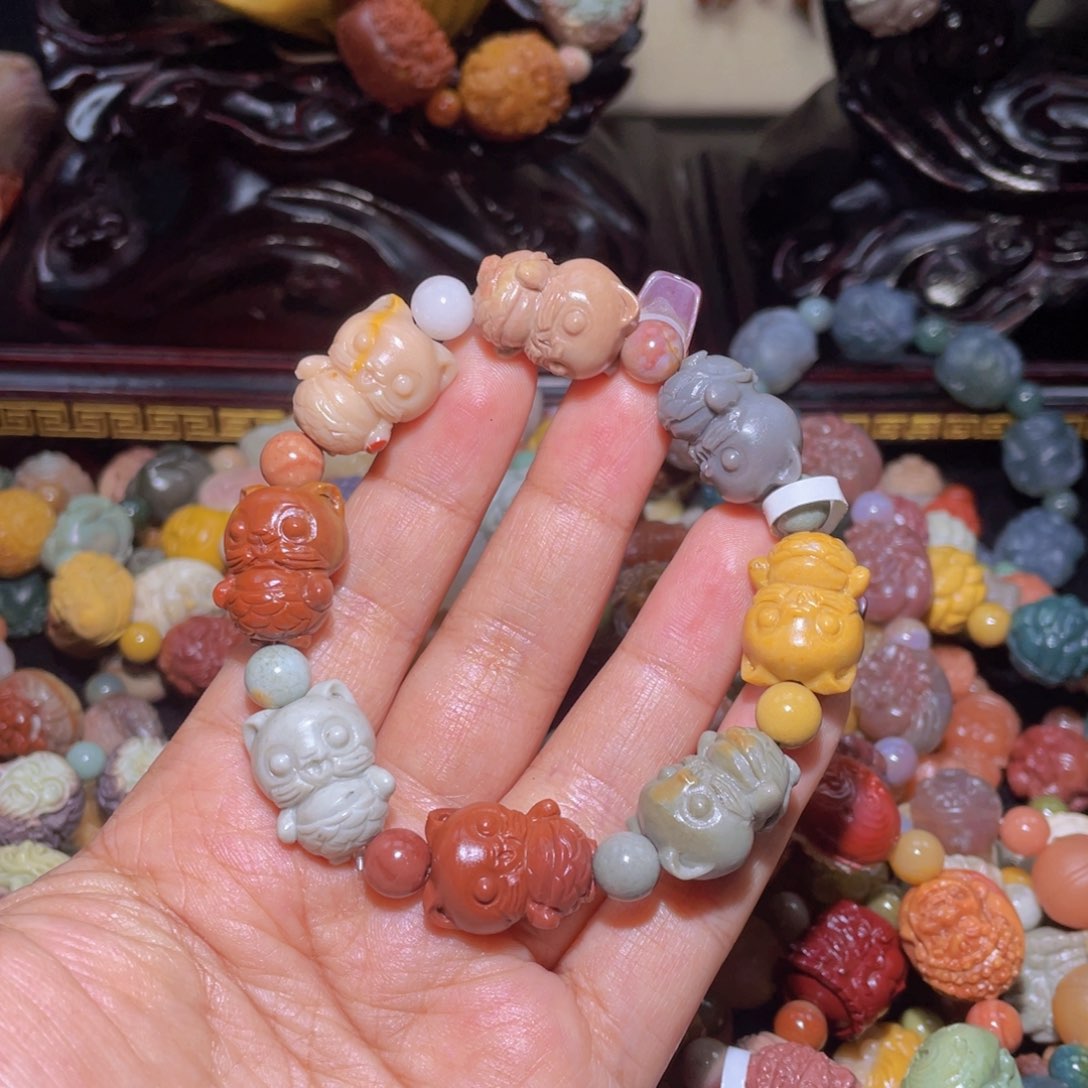 石英质玉手链未镶嵌