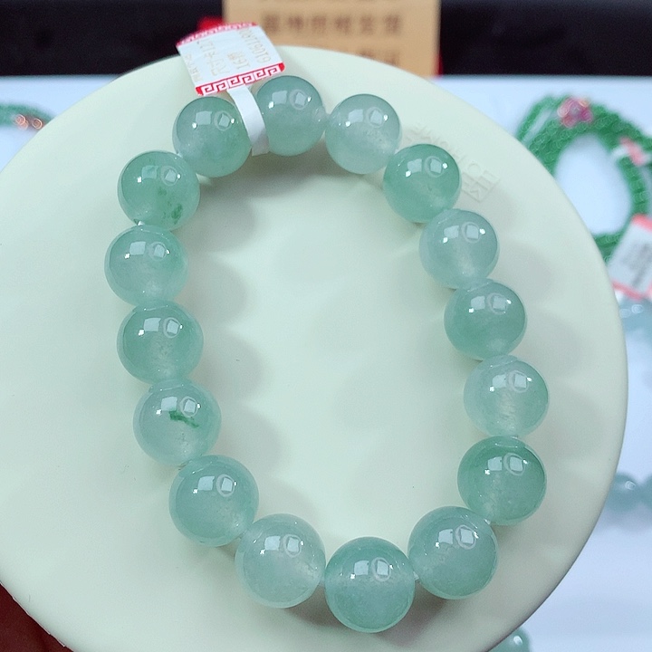 未镶嵌手链翡翠卡12.7