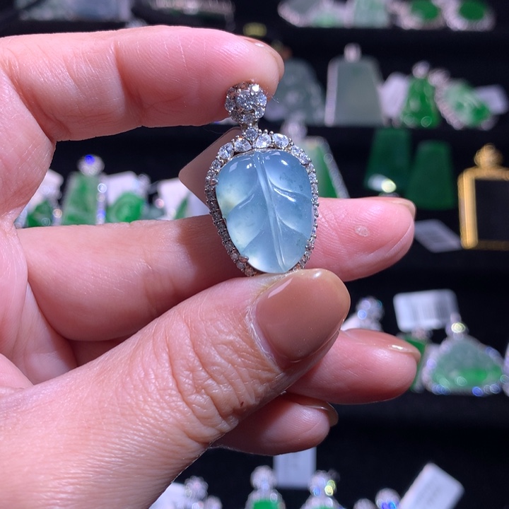 【闪购商品】银S925镶嵌戒指翡翠