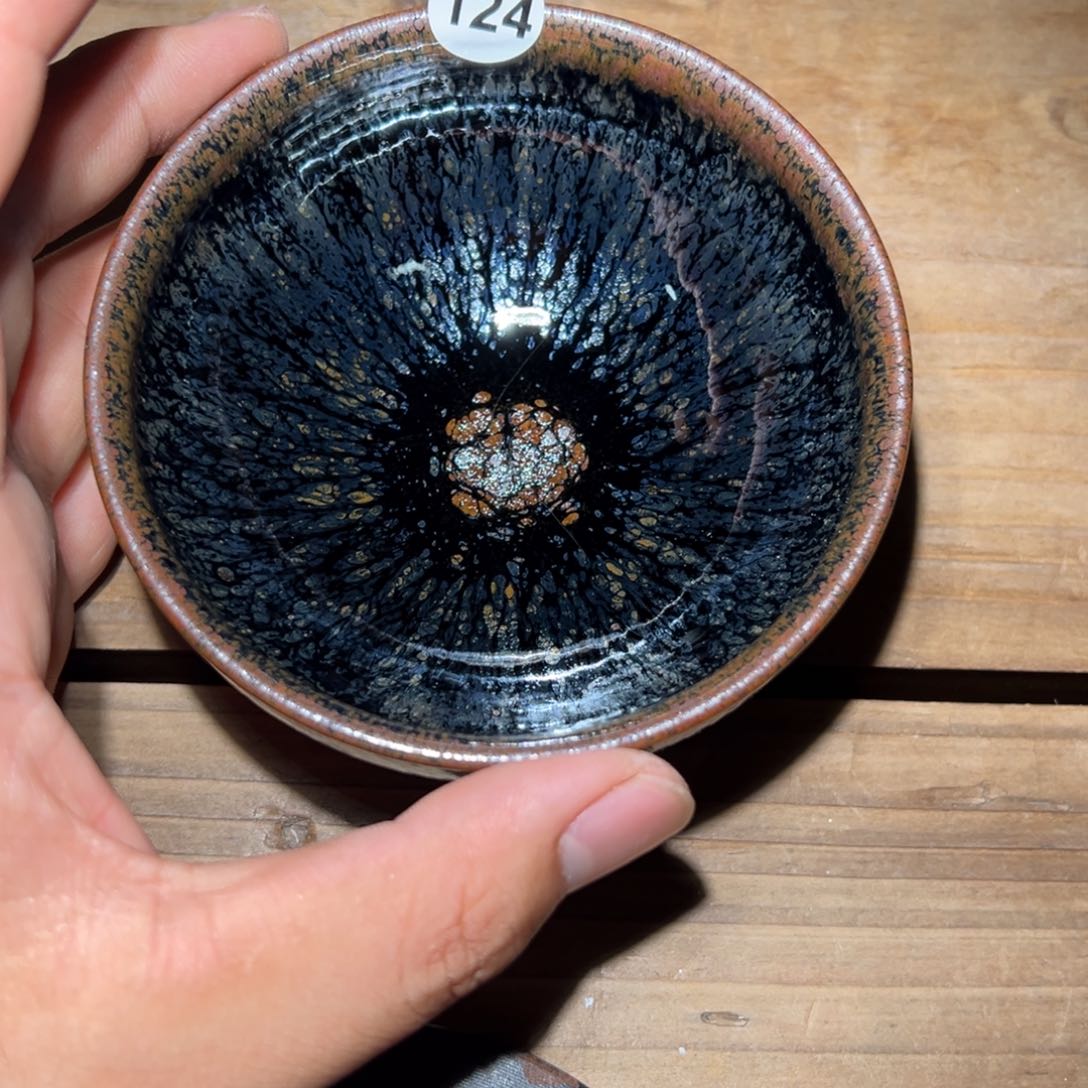 茶盏老表精选柴烧124