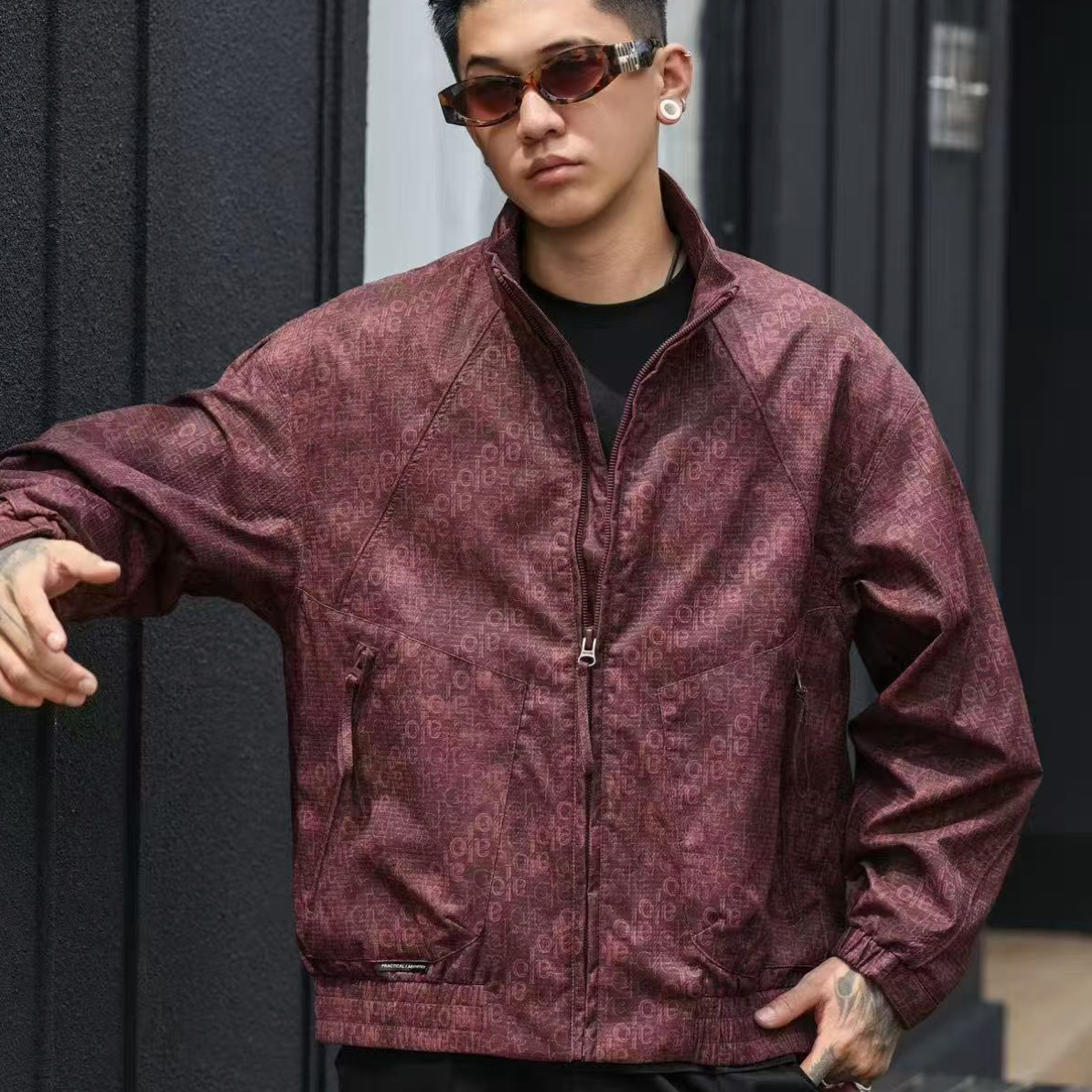 含辰生活秋冬休闲百搭时尚款男士立领外套21362101