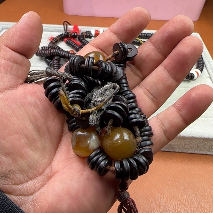 吊坠柏香籽/百香籽桑杰出品小元素配饰
