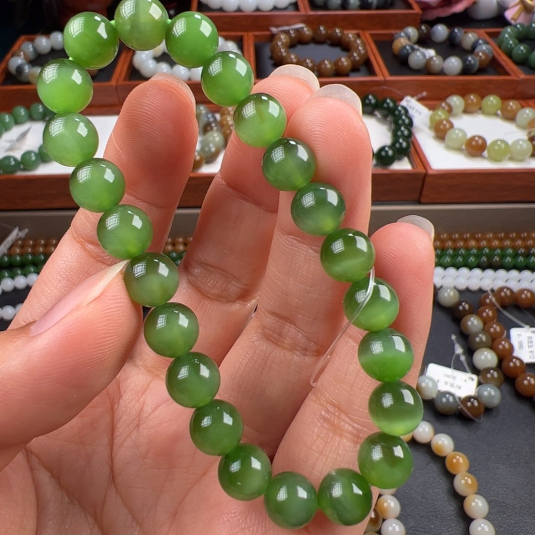 和田玉手链未镶嵌