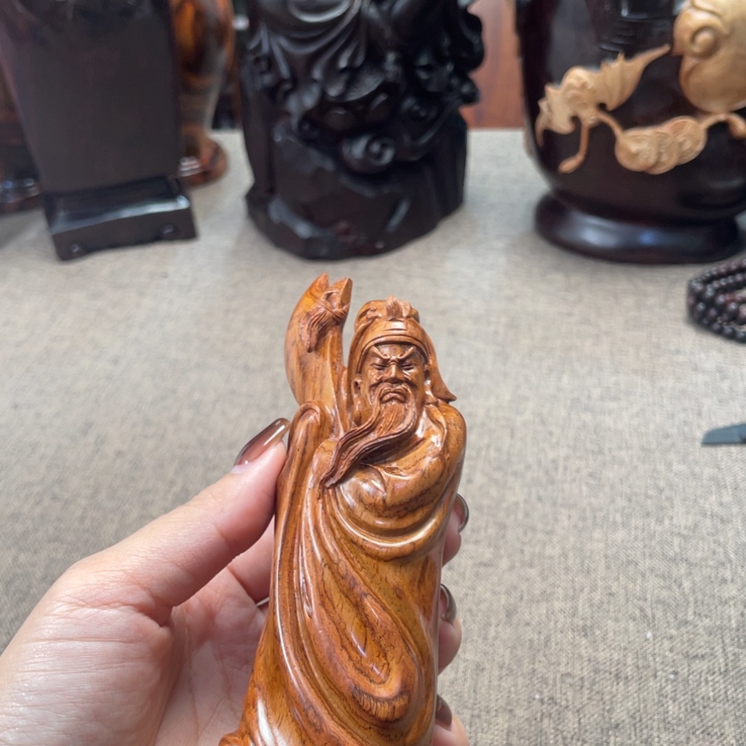 黄花梨/降香黄檀关二爷