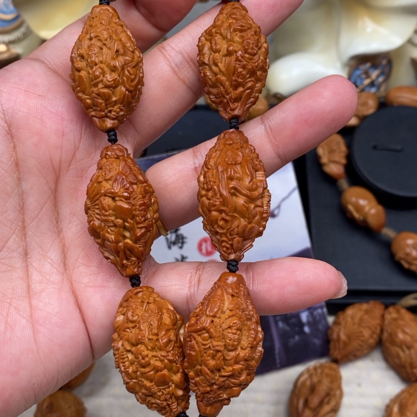 【闪购商品】橄榄核吊坠橄榄手工雕刻工艺