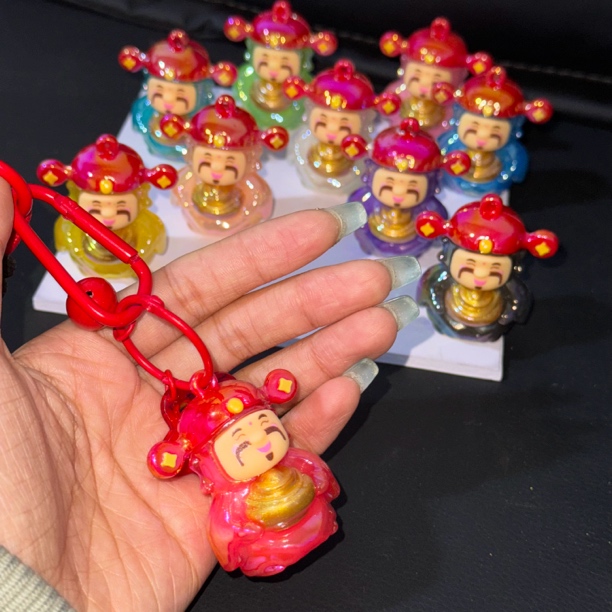 【镯姐】财神办公定制摆件diy饰品钥匙扣
