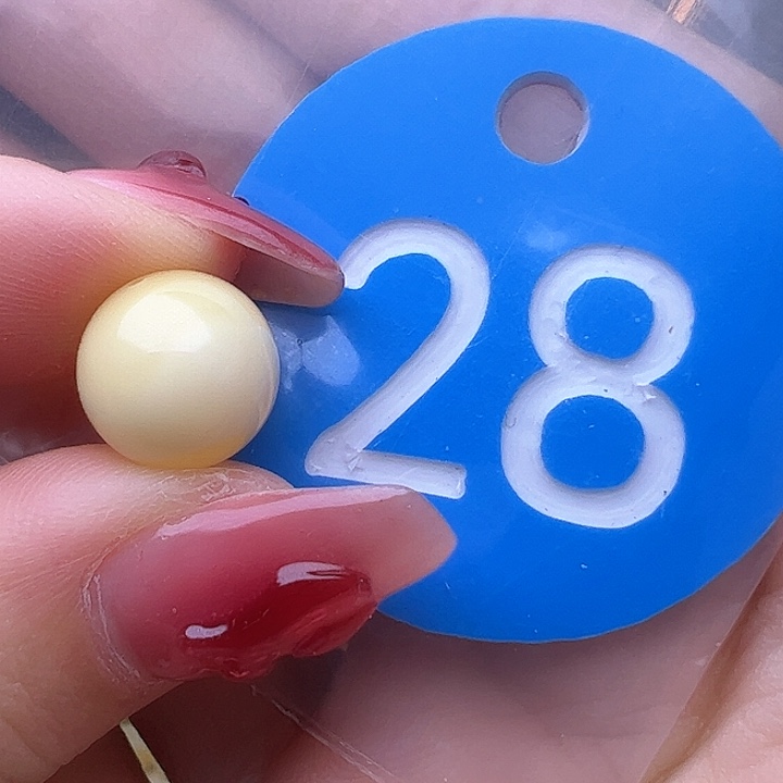 蜜蜡裸石未镶嵌10mm 白蜡 圆珠