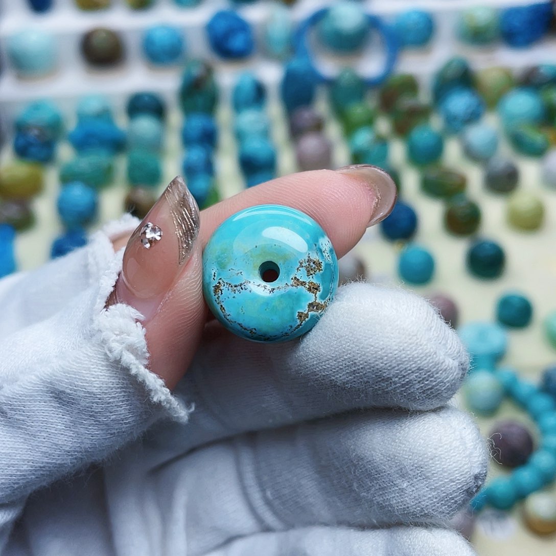 绿松石珠宝奇石未镶嵌