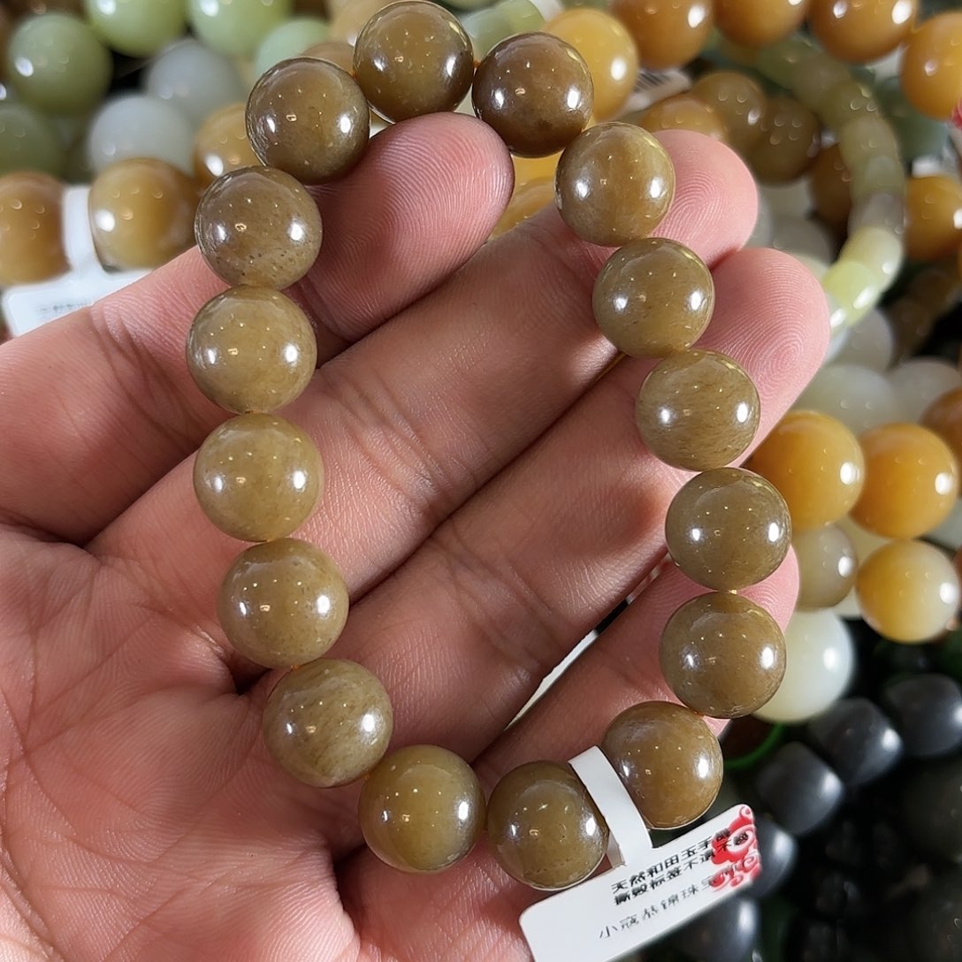 和田玉手链未镶嵌W227