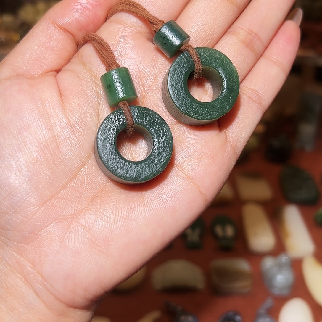 和田玉未镶嵌颈饰任选其一