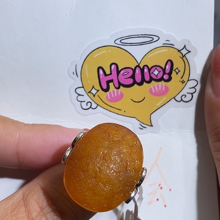 亲***鑫琥珀未镶嵌珠宝奇石琥珀蜜蜡