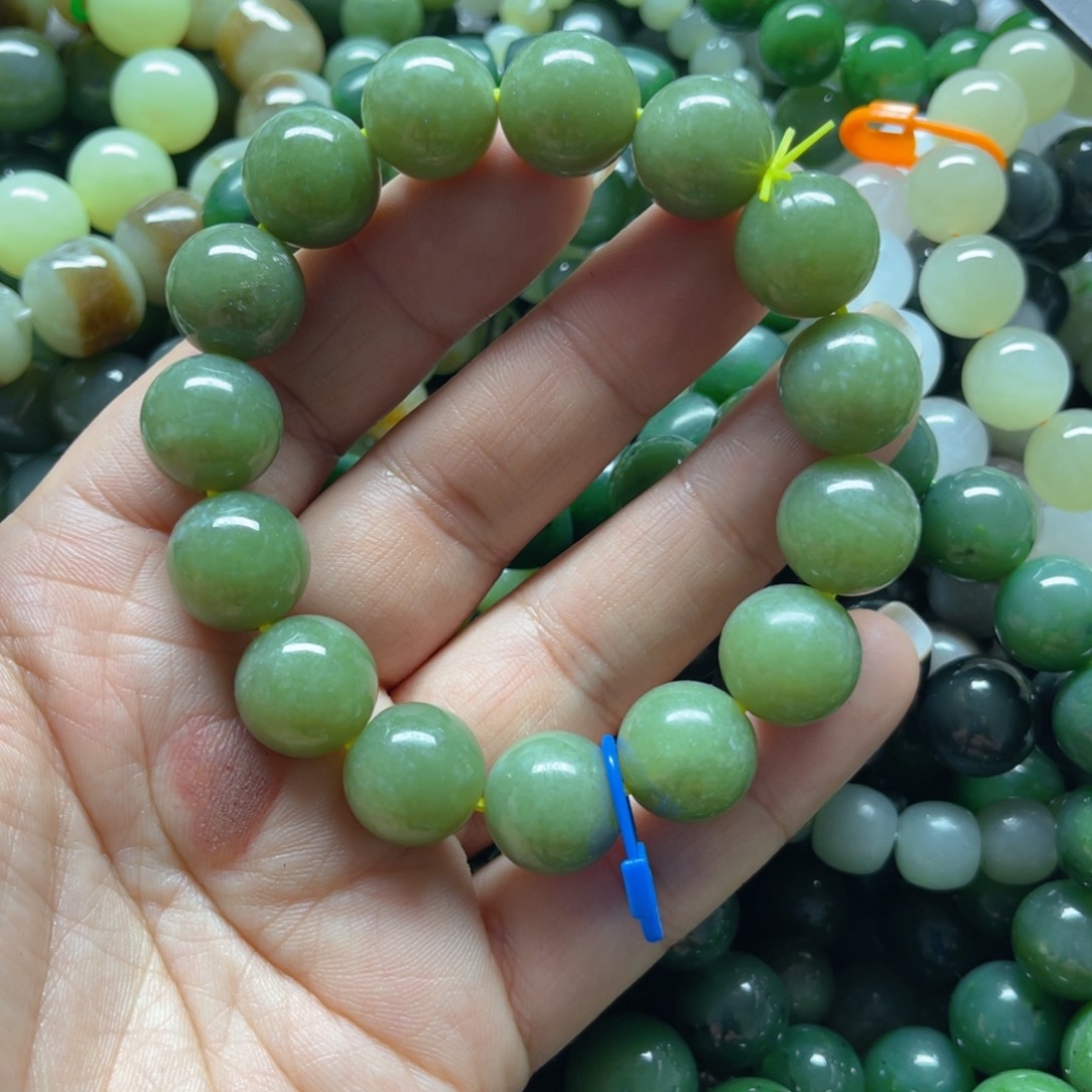 和田玉手链未镶嵌