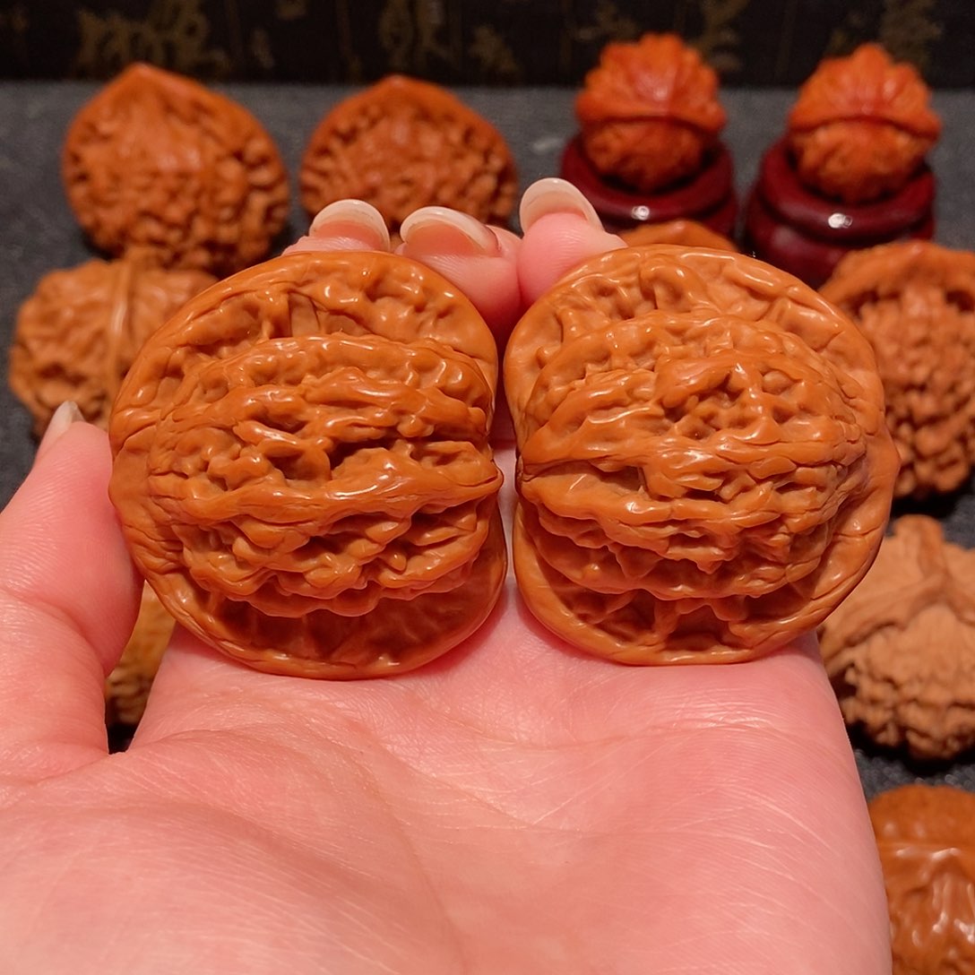 文玩核桃吊坠堂虎