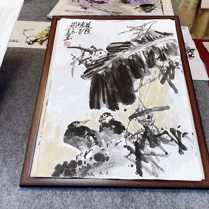 国画张圣敏先生纯手绘作品