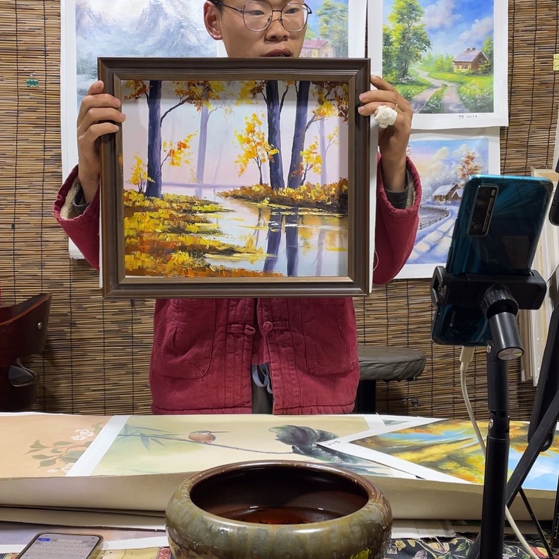 油画薇爽帮恭喜竞拍成功！