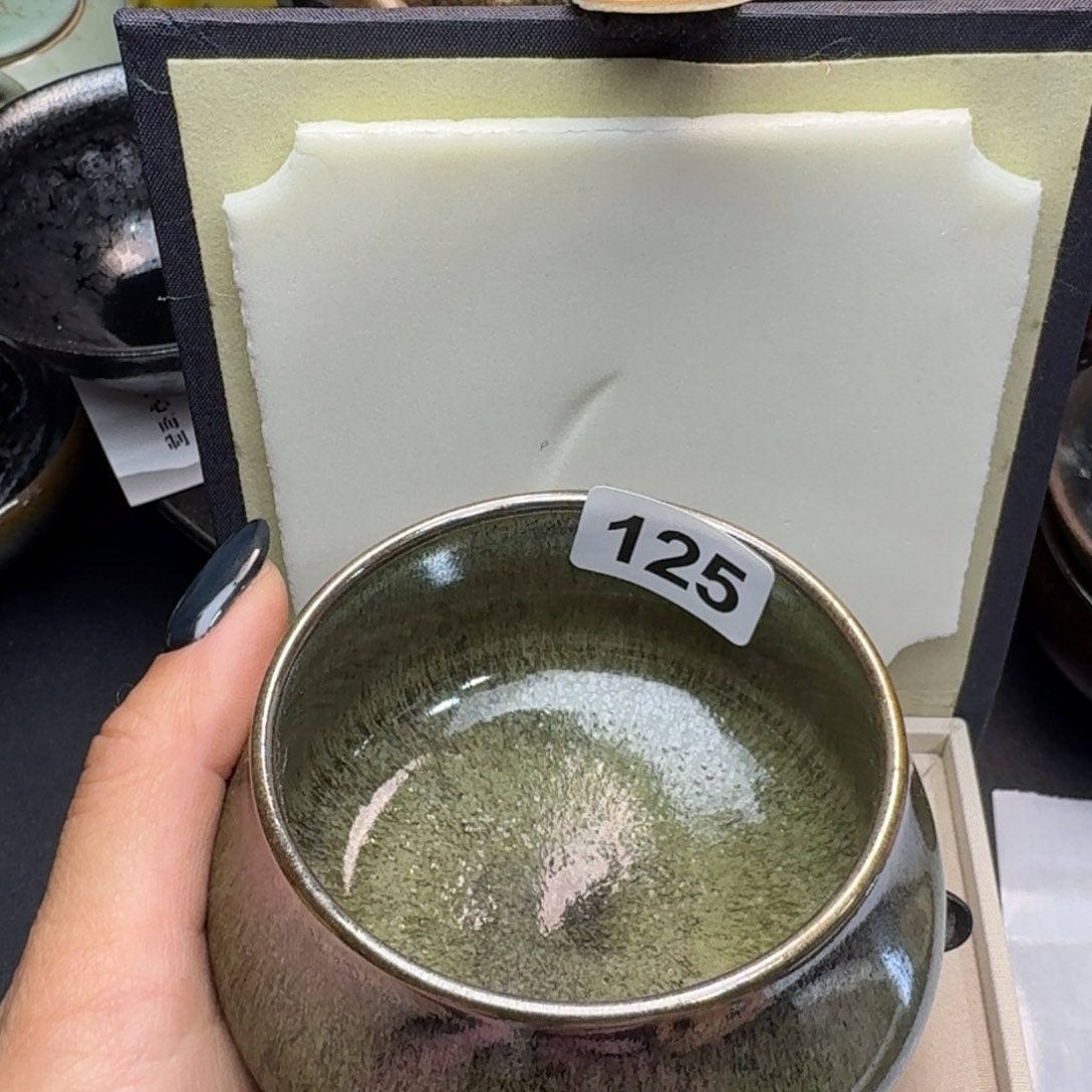 茶盏朴**圆乐乐千盏茶器125