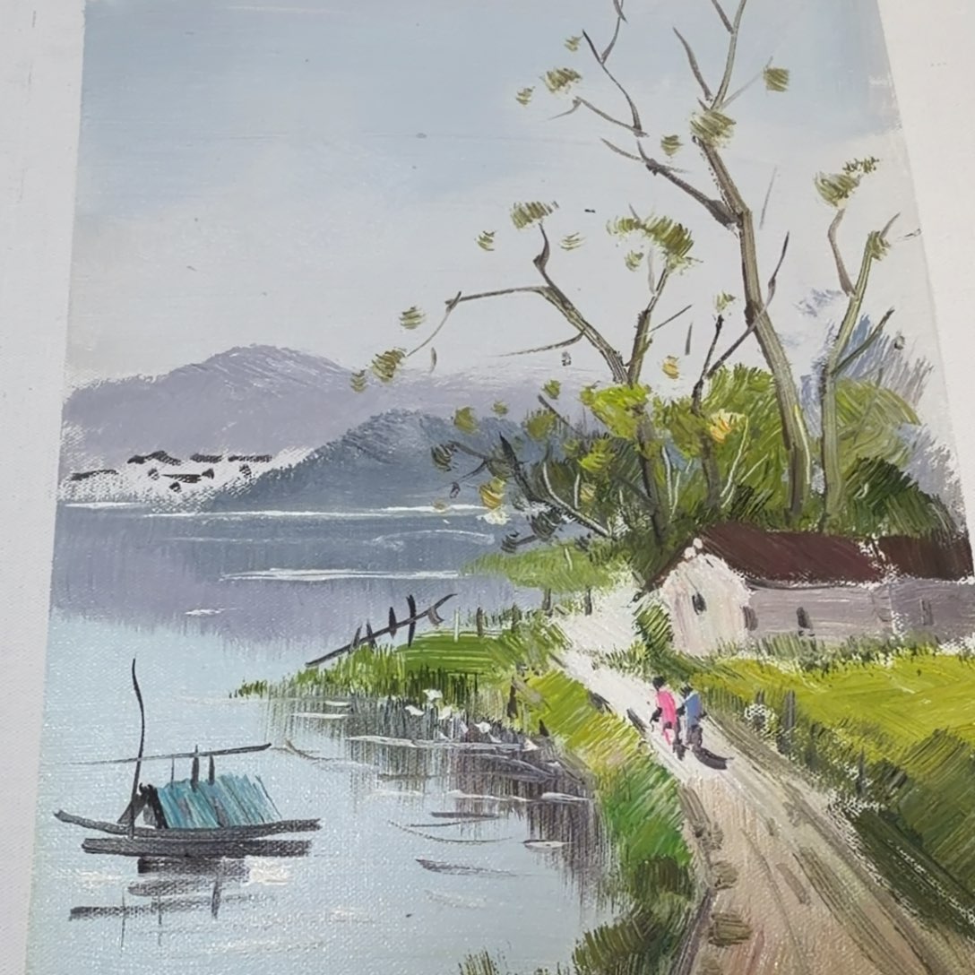 油画你在哪呢你现在