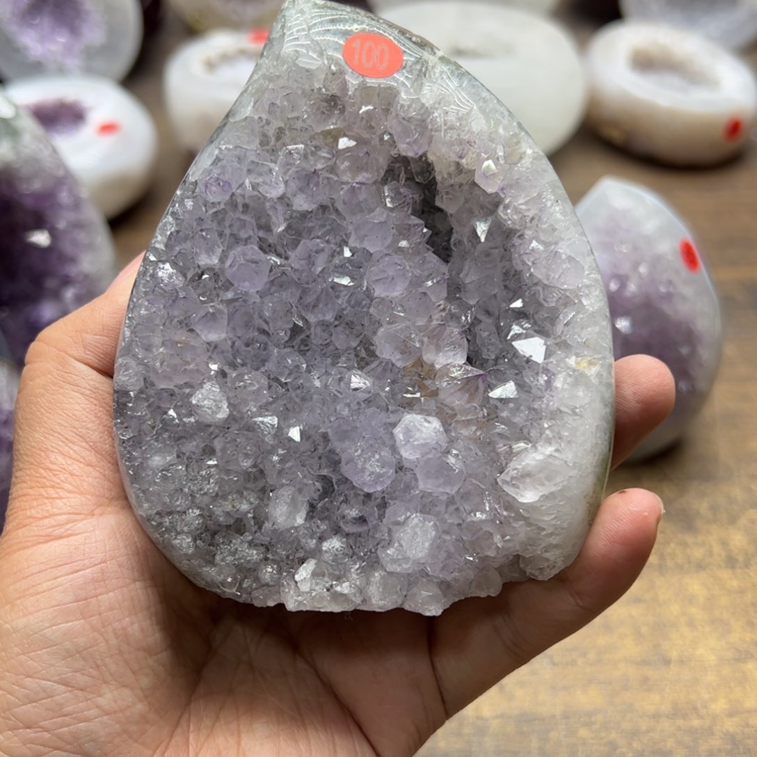 水晶水晶无镶嵌未镶嵌桃100