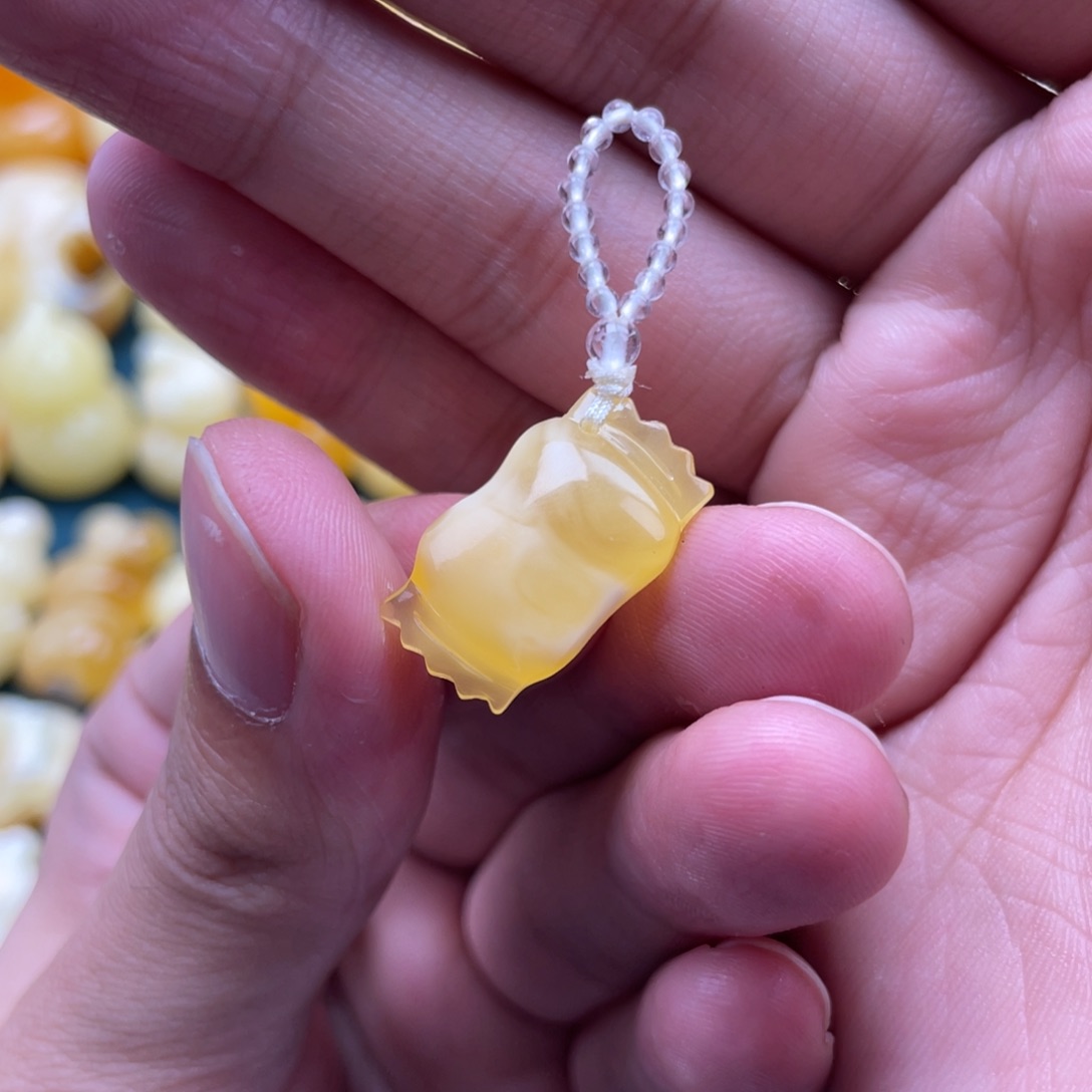 琥珀未镶嵌裸石蜜蜡