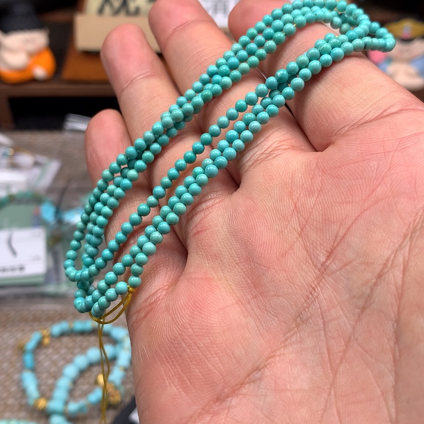 【闪购商品】绿松石颈饰未镶嵌76