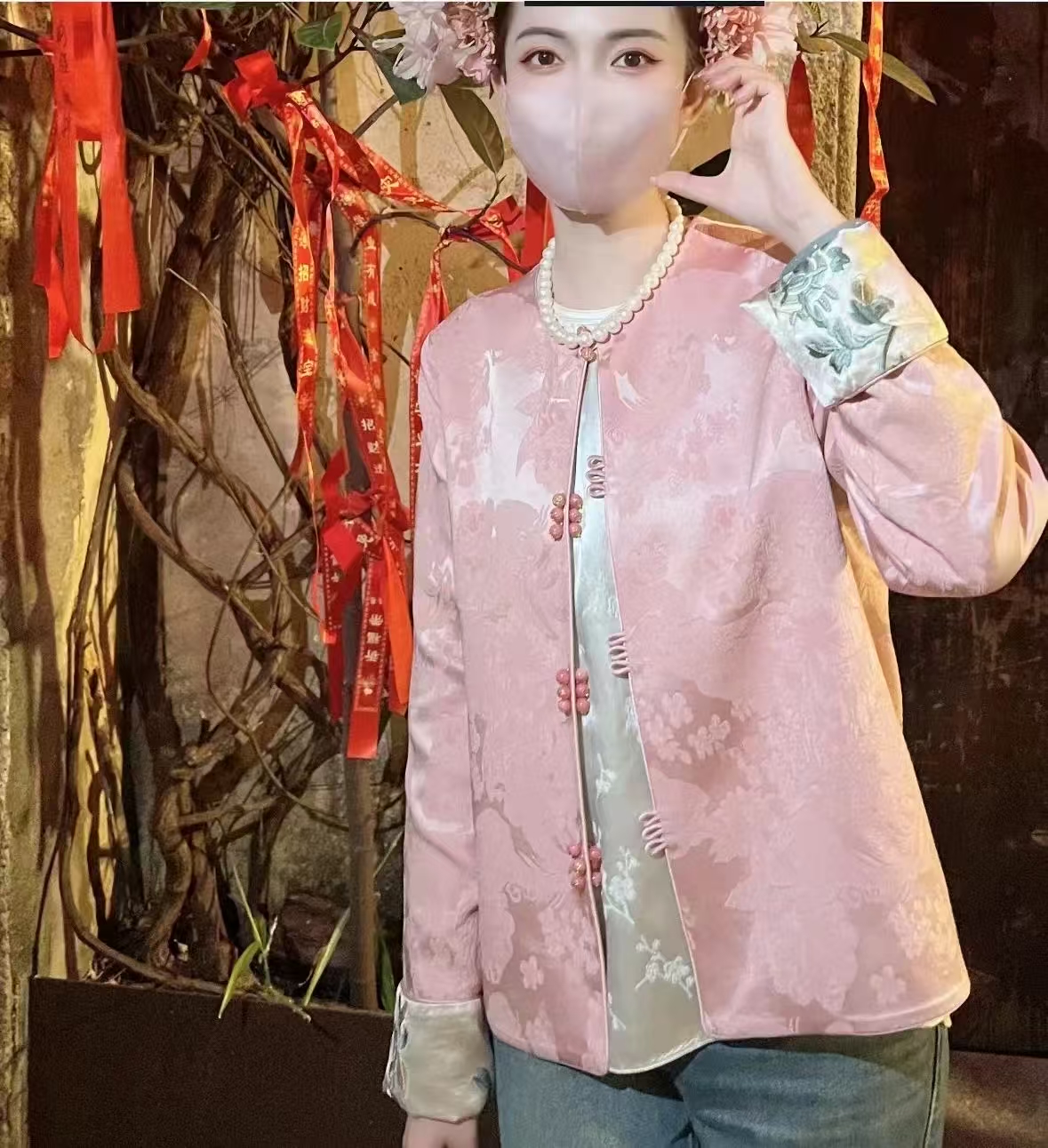 《蝶语》双面穿新中式国风新百搭气质女士汉服国风20240077168苏苏