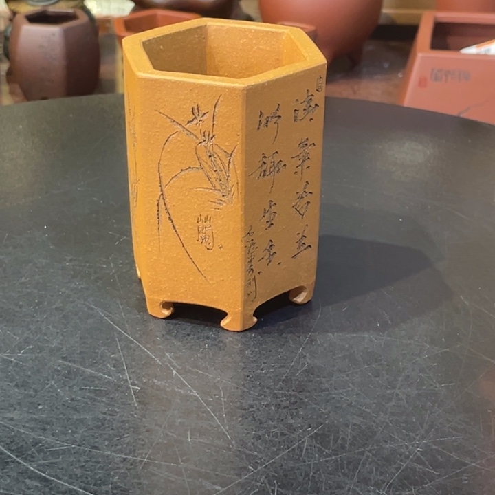 紫砂花盆好吧好吧