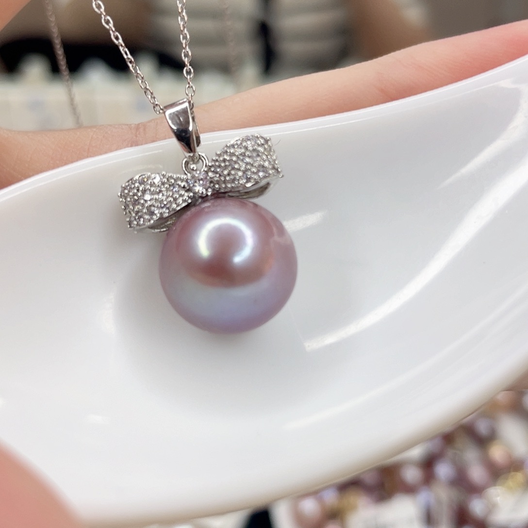 淡水珍珠未镶嵌吊坠(赠链)