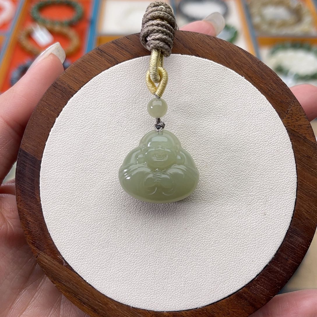 和田玉未镶嵌吊坠(不含链)Z13